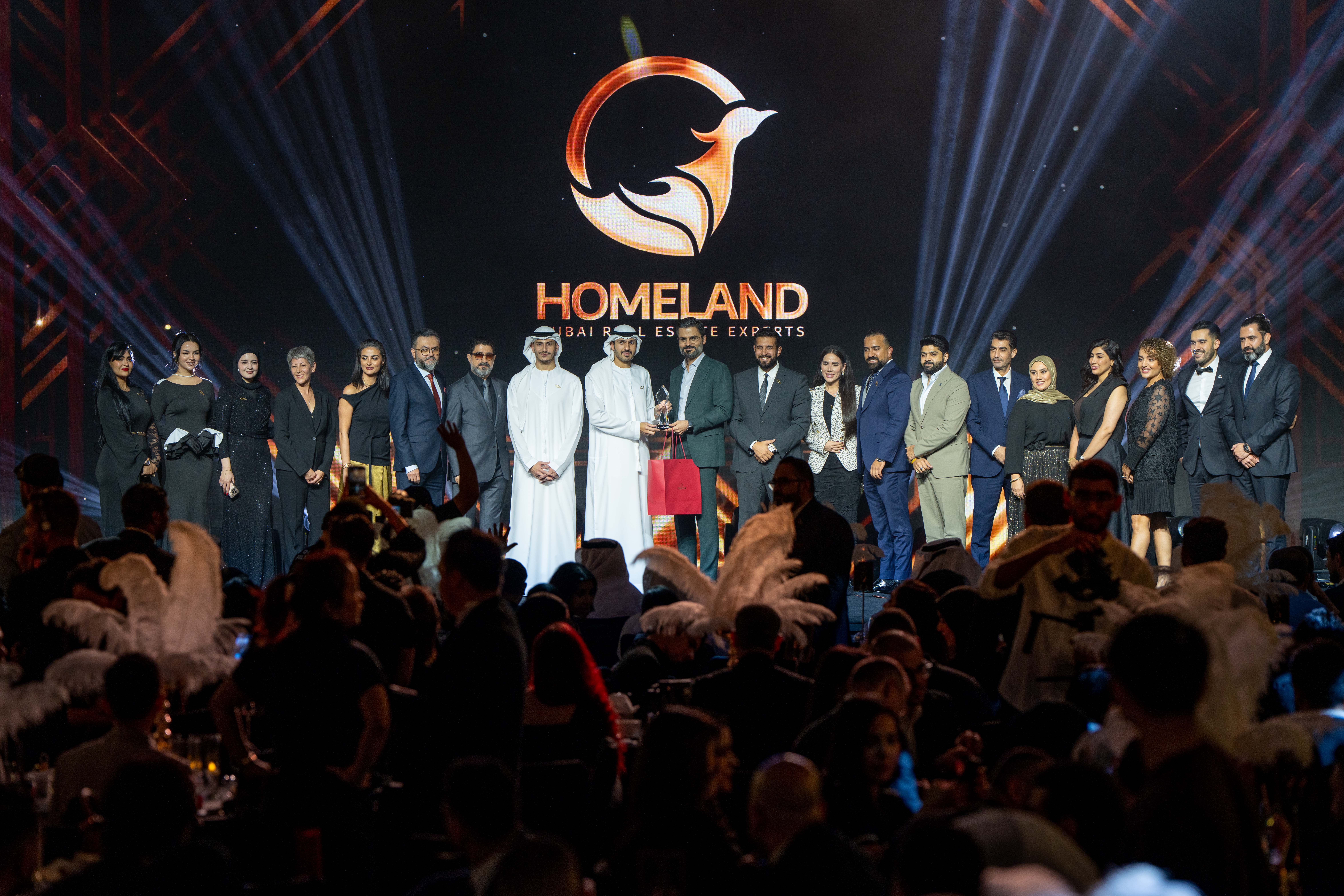 Homeland Realty ranked among top 10 brokerages at Binghatti Annual Awards in Dubai