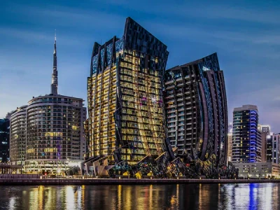 Dar Al Arkan DaVinci Tower by Pagani