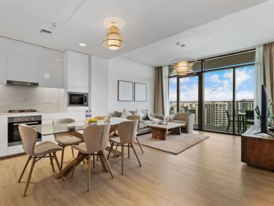 Fully Furnished | High Floor| Beach and Canal View