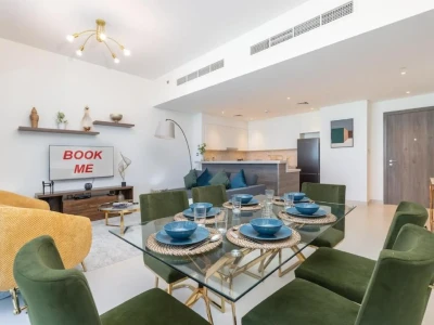 Fully furnished |Burj View | Available from  April