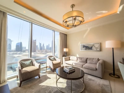 Fully Furnished | Fountain and Burj Khalifa View