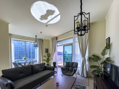 Burj View | Fully Furnished 1BR | Huge Layout 